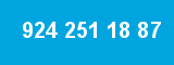 924 251 18 87